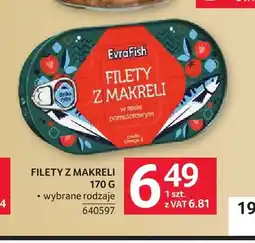 Selgros Filety z makreli EvraFish oferta