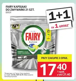 Selgros Kapsułki do zmywarki Fairy oferta