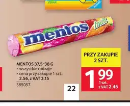 Selgros Drażetki Mentos oferta