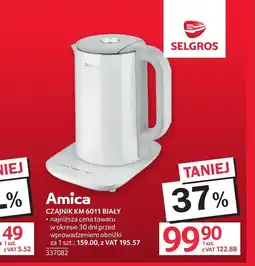 Selgros Czajnik Amica oferta