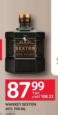 Selgros Whiskey Sexton 40% oferta