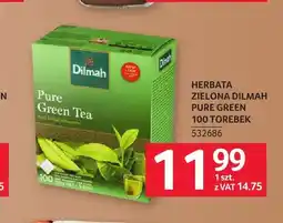 Selgros Herbata zielona Dilmah Pure Green oferta