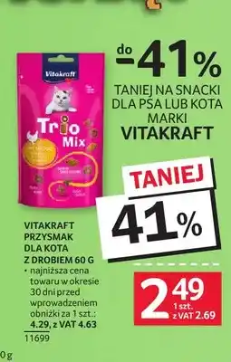 Selgros Przysmak dla kota z drobiem Vitakraft oferta