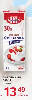 Selgros Śmietanka UHT Mlekovita 30% oferta