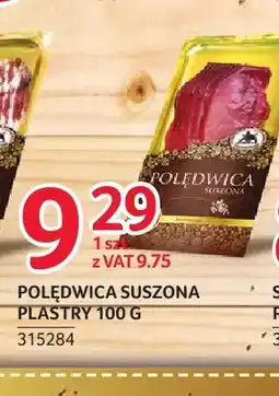 Selgros Polędwica suszona plastry ZMB Białystok oferta