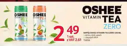Selgros Napój Oshee Vitamin Tea Zero cactus-mint oferta