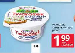 Selgros Twarożek naturalny Piątnica oferta