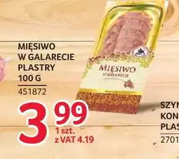Selgros Mięsiwo w galarecie plastry ZMB Białystok oferta