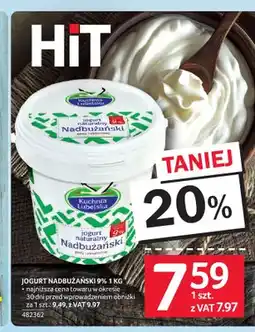 Selgros Jogurt Nadbużański Kuchnia Lubelska 9% oferta