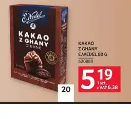Selgros Kakao z Ghany E.Wedel oferta
