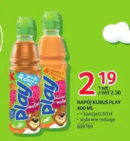 Selgros Napój Kubuś Play oferta