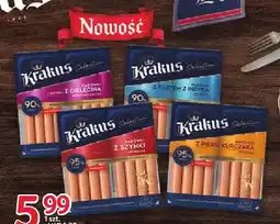 Selgros Parówki z szynką i z cielęciną Krakus oferta