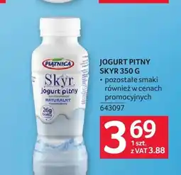 Selgros Jogurt pitny Skyr naturalny Piątnica oferta