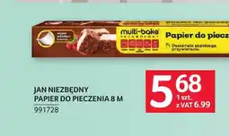 Selgros Papier do pieczenia Jan Niezbędny 8 m oferta