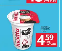 Selgros Śmietanka Łaciata 30% oferta