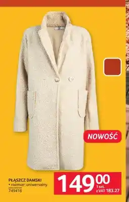Selgros Płaszcz damski oferta