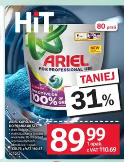 Selgros Kapsułki do prania Ariel oferta