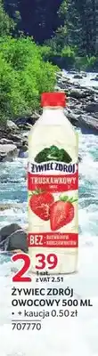 Selgros Napój Żywiec Zdrój owocowy oferta