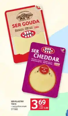 Selgros Ser gouda w plastrach Mlekovita oferta