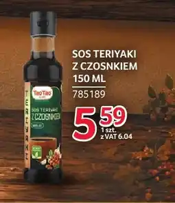 Selgros Sos teriyaki z czosnkiem TaoTao oferta