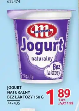 Selgros Jogurt naturalny bez laktozy Mlekovita oferta