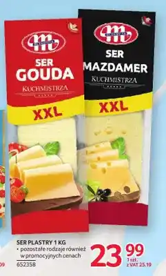 Selgros Ser gouda w plastrach Kuchmistrza Mlekovita oferta