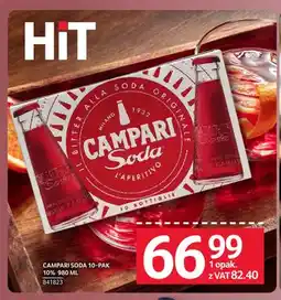 Selgros Aperitif Campari Soda 10-pak oferta