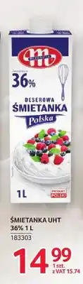 Selgros Śmietanka UHT Mlekovita 36% oferta