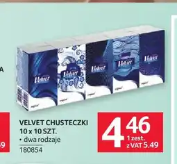 Selgros Chusteczki Velvet 10-pak oferta