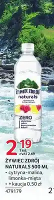 Selgros Napój Żywiec Zdrój Naturals cytryna-malina oferta