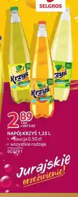 Selgros Napój Krzyś oferta