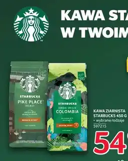 Selgros Kawa ziarnista Starbucks Pike Place Roast oferta