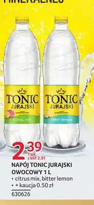 Selgros Napój Tonic Jurajski owocowy citrus mix oferta