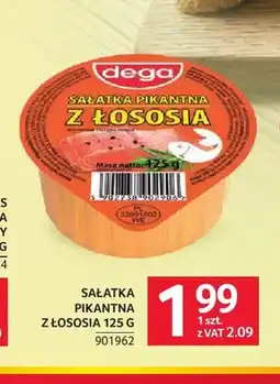 Selgros Sałatka pikantna z łososia Dega oferta