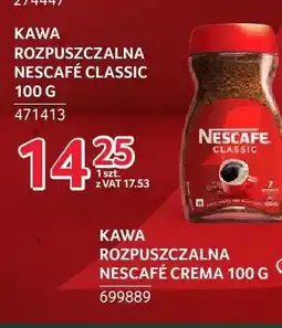Selgros Kawa rozpuszczalna Nescafé Classic oferta