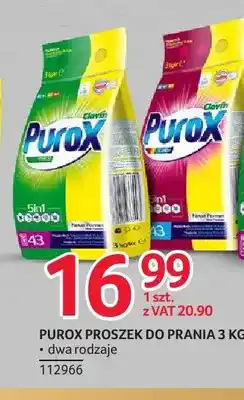 Selgros Purox proszek do prania oferta