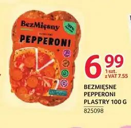 Selgros Bezmięsne pepperoni plastry BezMięsny oferta