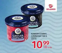 Selgros Kawior czarny Vodnyj Svit oferta