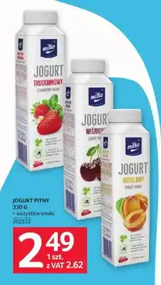 Selgros Jogurt pitny truskawkowy Milko oferta