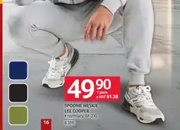 Selgros Spodnie męskie Lee Cooper oferta