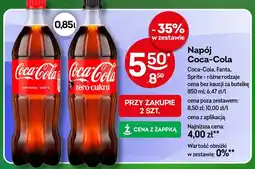Żabka Napój gazowany Coca-Cola Original Taste oferta