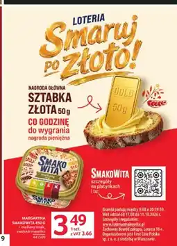 Selgros Margaryna Smakowita swojskie masełko oferta