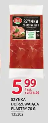 Selgros Szynka dojrzewająca plastry Bell oferta
