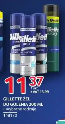 Selgros Żel do golenia Gillette oferta