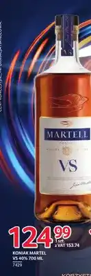 Selgros Koniak Martell VS 40% oferta