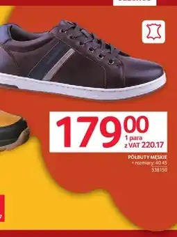 Selgros Półbuty męskie oferta