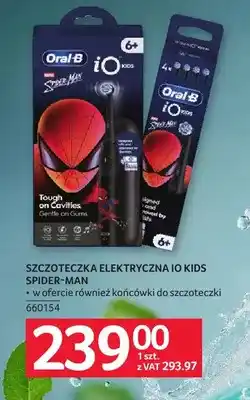 Selgros Szczoteczka elektryczna iO Kids Spider-Man Oral-B oferta