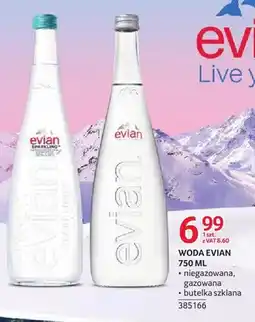 Selgros Woda niegazowana Evian oferta