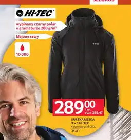 Selgros Kurtka męska 3 w 1 Hi-Tec oferta
