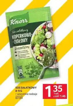 Selgros Sos sałatkowy Knorr oferta